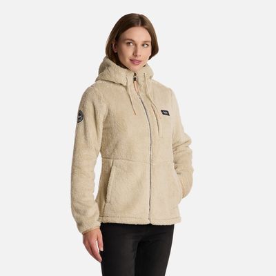 Imagen 2 del producto Polar Mujer Bear Shaggy-Pro Hoody Jacket Crudo