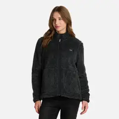 LIPPI - Polar Mujer Ferret Shaggy-Pro Jacket Negro