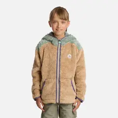 LIPPI - Polar Niña Ferret Shaggy-Pro Jacket Crudo