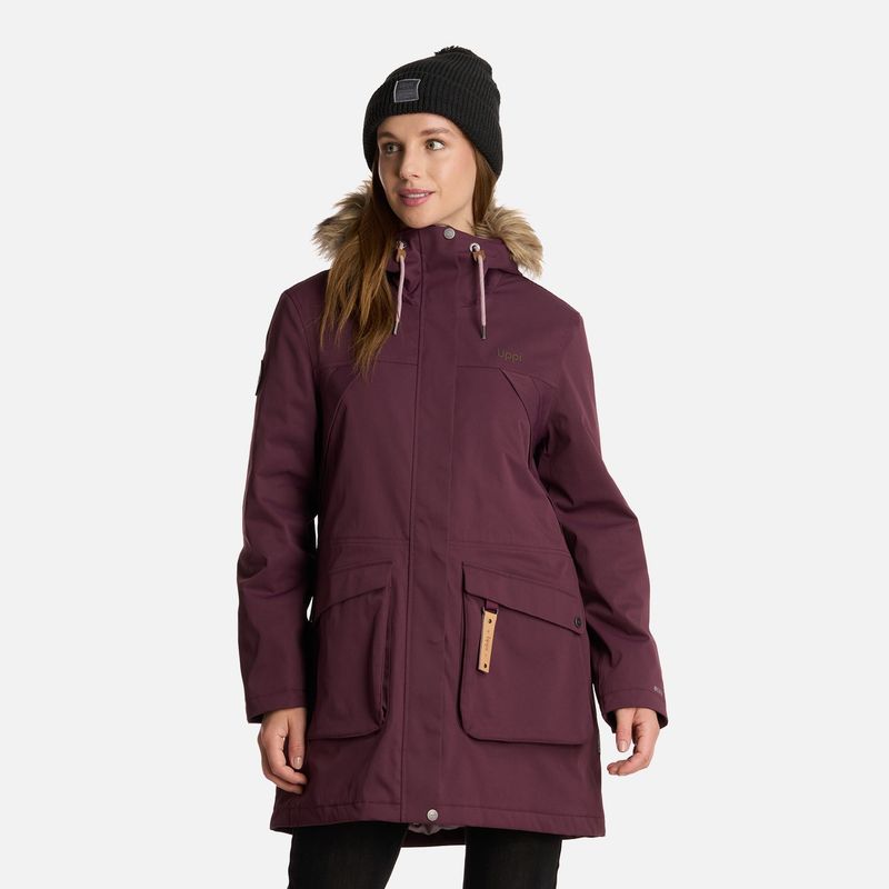 LIPPI - Chaqueta Mujer DayBreak B-Dry Jacket Vino Lippi