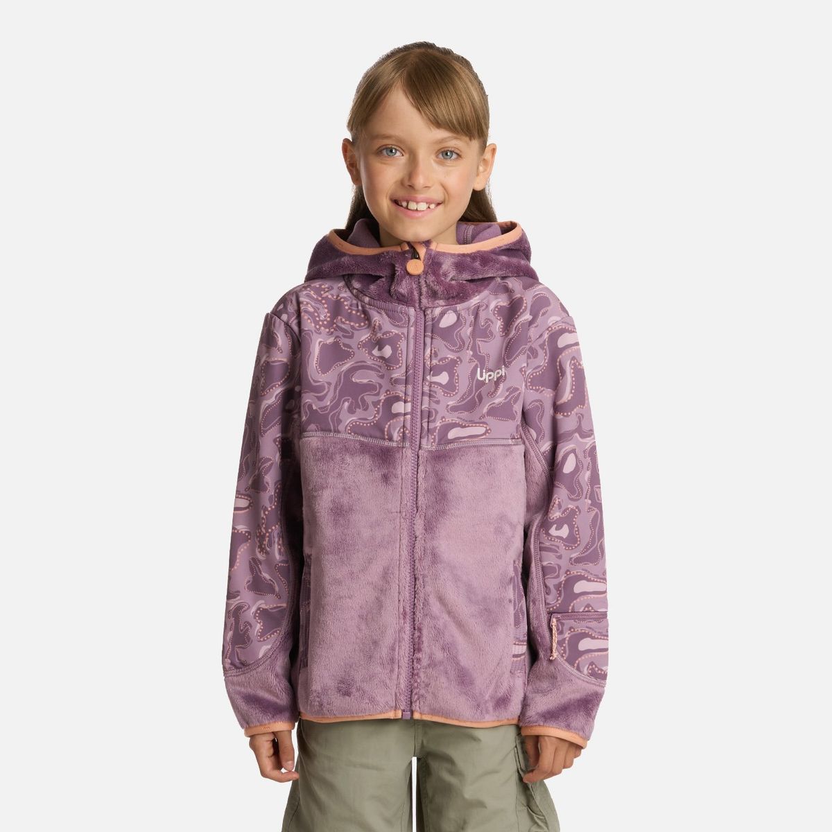 LIPPI - Polar Niña Grillo Therm-Pro Hoody Jacket Malva Lippi