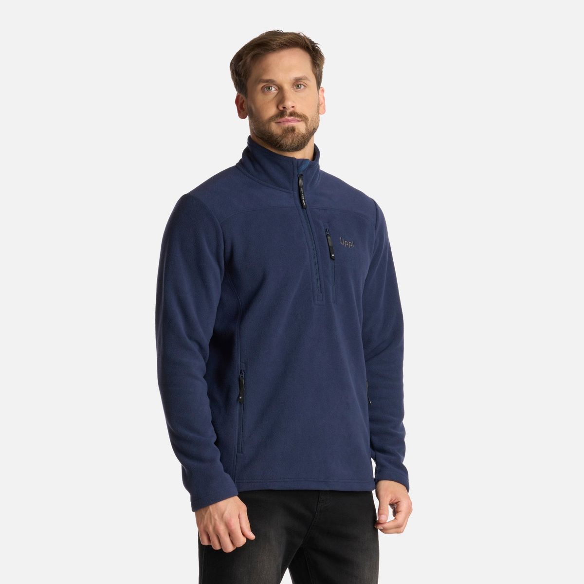 LIPPI - Polar Hombre Paicavi Therm-Pro 14 Zip Jacket Azul Marino Lippi