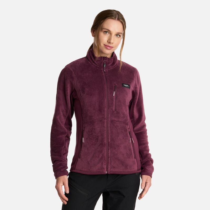 LIPPI - Polar Mujer Numan Shaggy-Pro Jacket Vino Lippi