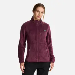 LIPPI - Polar Mujer Numan Shaggy-Pro Jacket Vino