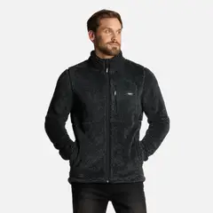 LIPPI - Polar Hombre Ferret Shaggy-Pro Jacket Negro
