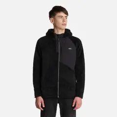 LIPPI - Polar Teen Boy Bear Shaggy-Pro Hoody Jacket Negro