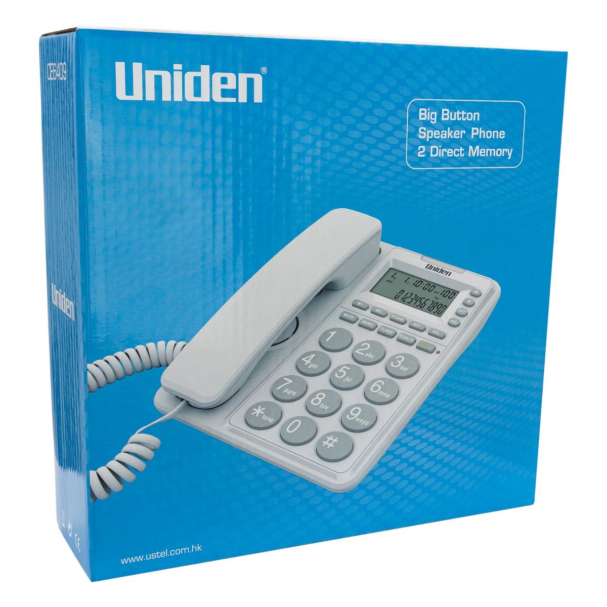 UNIDEN - TELEFONO MANOS LIBRES C/IDENTIFICADOR UNIDEN CE6409 Open box