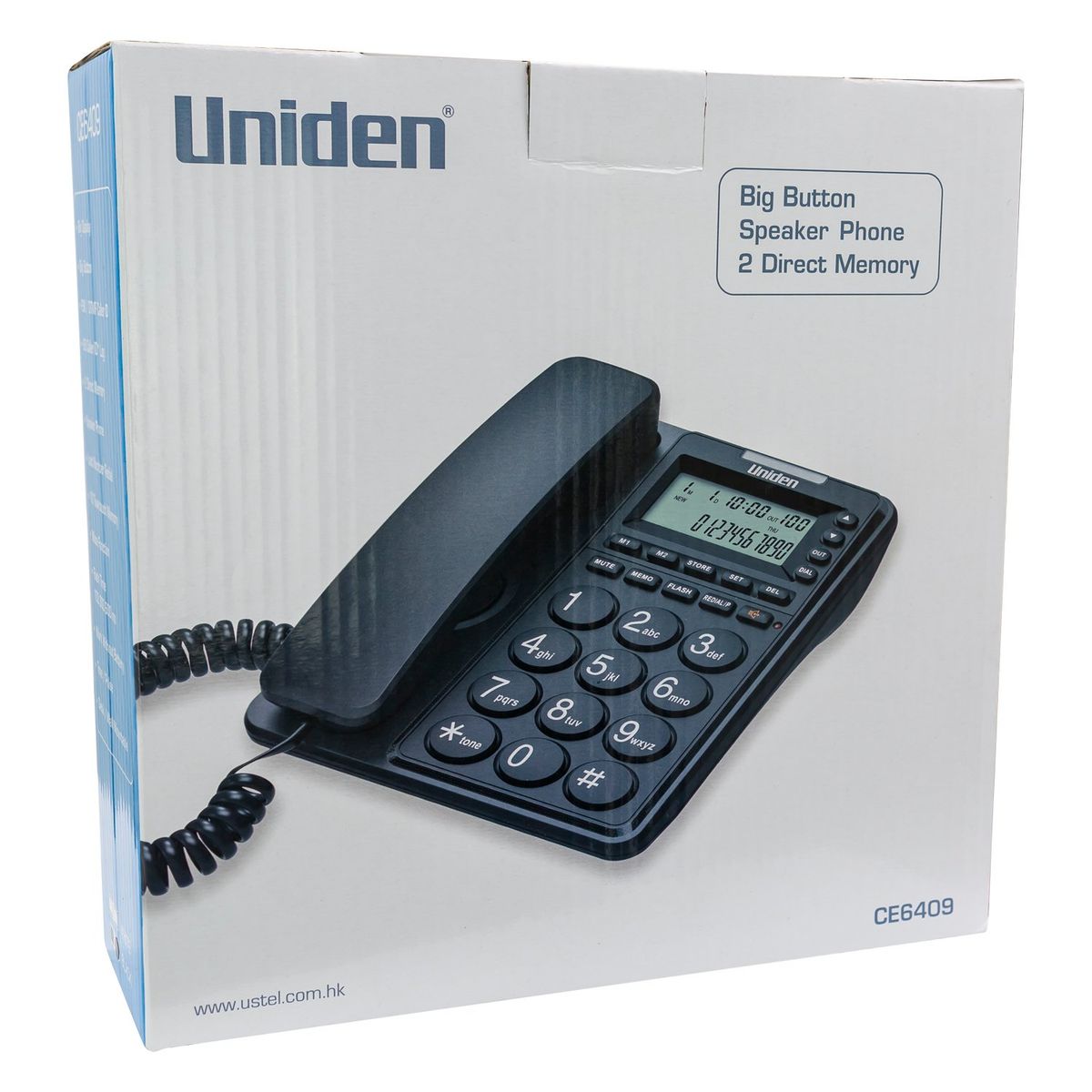UNIDEN - TELEFONO MANOS LIBRES C/IDENTIFICADOR UNIDEN CE6409 Open box