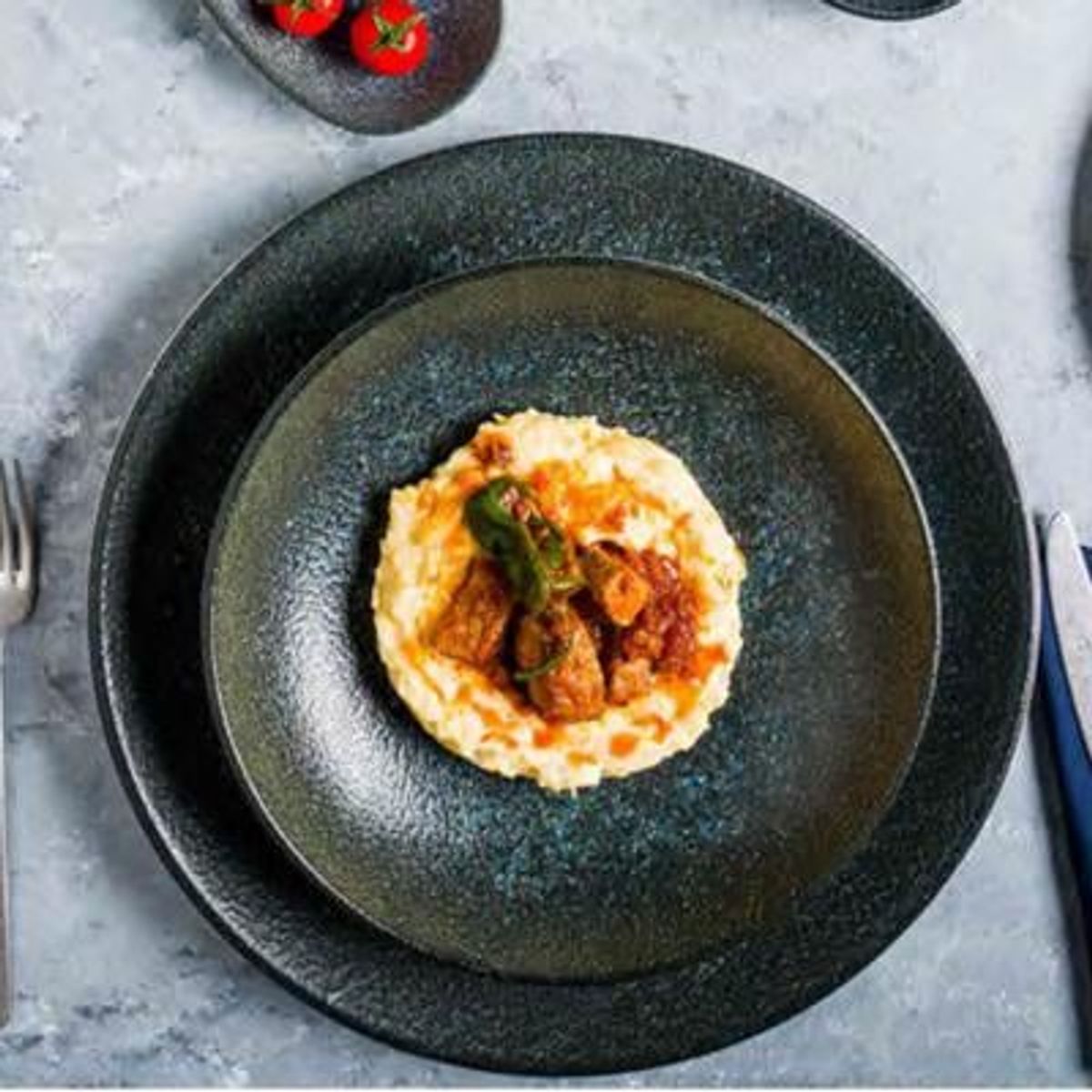 BONNA - Plato Porcelana Vega 27Cm Set 6 pcs