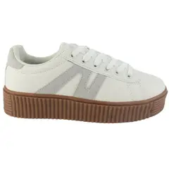 CHALADA - Zapatilla Mujer Beige Urbano Flumi-10