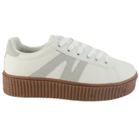 Zapatilla Mujer Beige Urbano Flumi-10