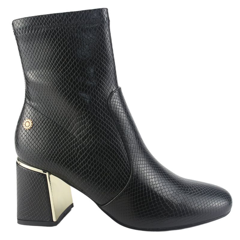 CHALADA - Botin Mujer Negro Casual Chalada Rupia-21