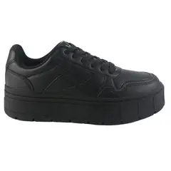 CHALADA - Zapatilla Mujer Negro Urbano Troya-4
