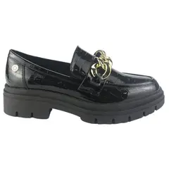 CHALADA - Mocasin Mujer Negro Casual Selina-7