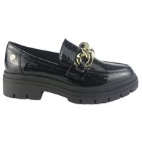 Mocasin Mujer Negro Casual Selina-7