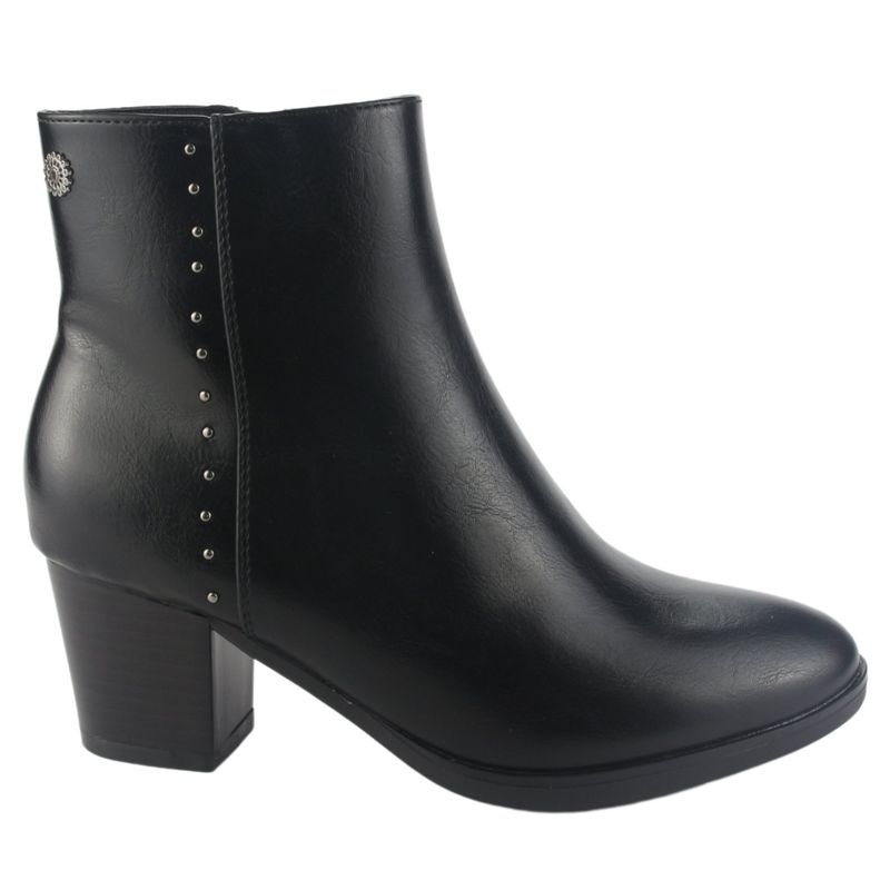 CHALADA - Botin Mujer Negro Casual Chalada Costa-3