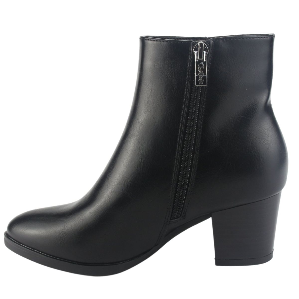 CHALADA - Botin Mujer Negro Casual Chalada Costa-3