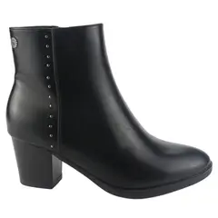 CHALADA - Botin Mujer Negro Casual Costa-3
