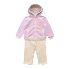 EXCEPTION - Conjunto Polerón y Pantalón Buzo Franela Bebé Niña