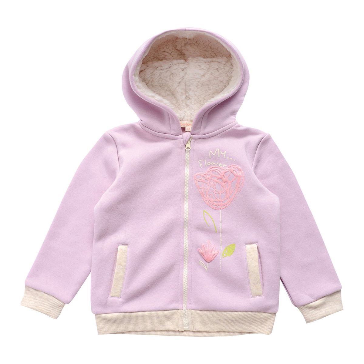 EXCEPTION - Conjunto Polerón y Pantalón Buzo Franela Bebé Niña