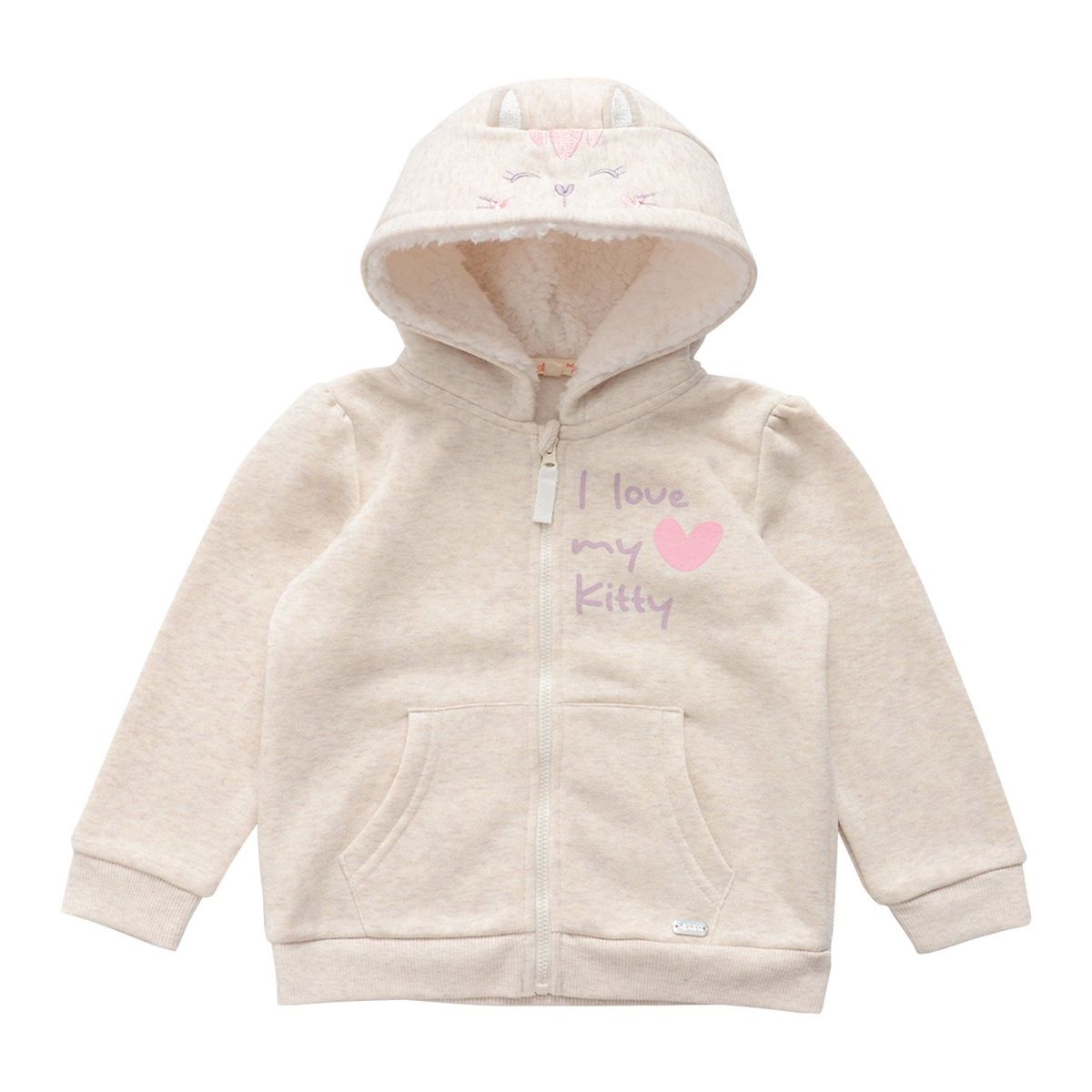 EXCEPTION - Conjunto Polerón y Pantalón Buzo Franela Bebé Niña