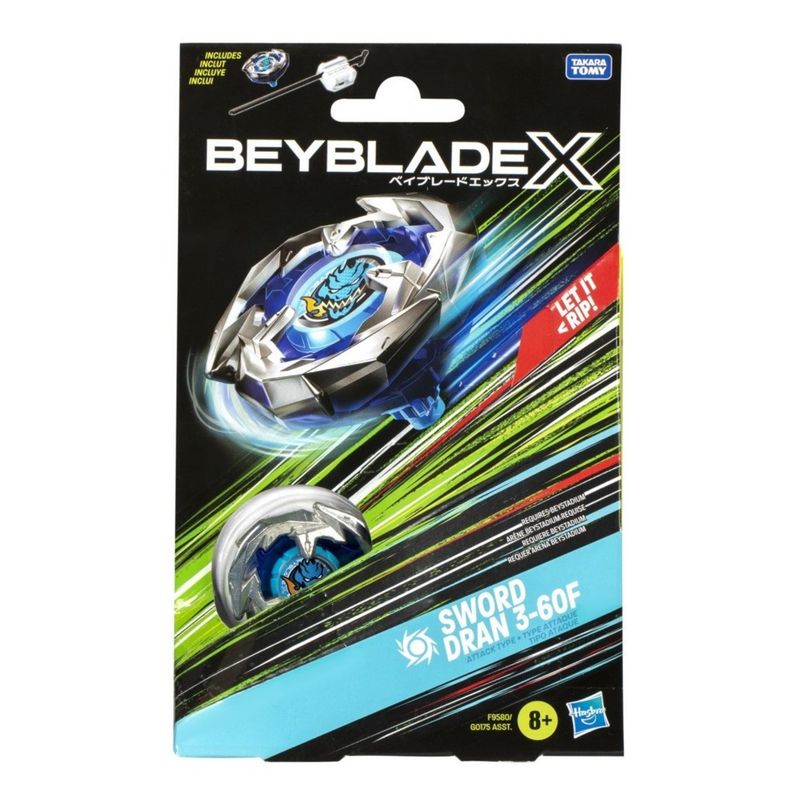 BEYBLADE - Beyblade X Kit Inicial Sword Dran