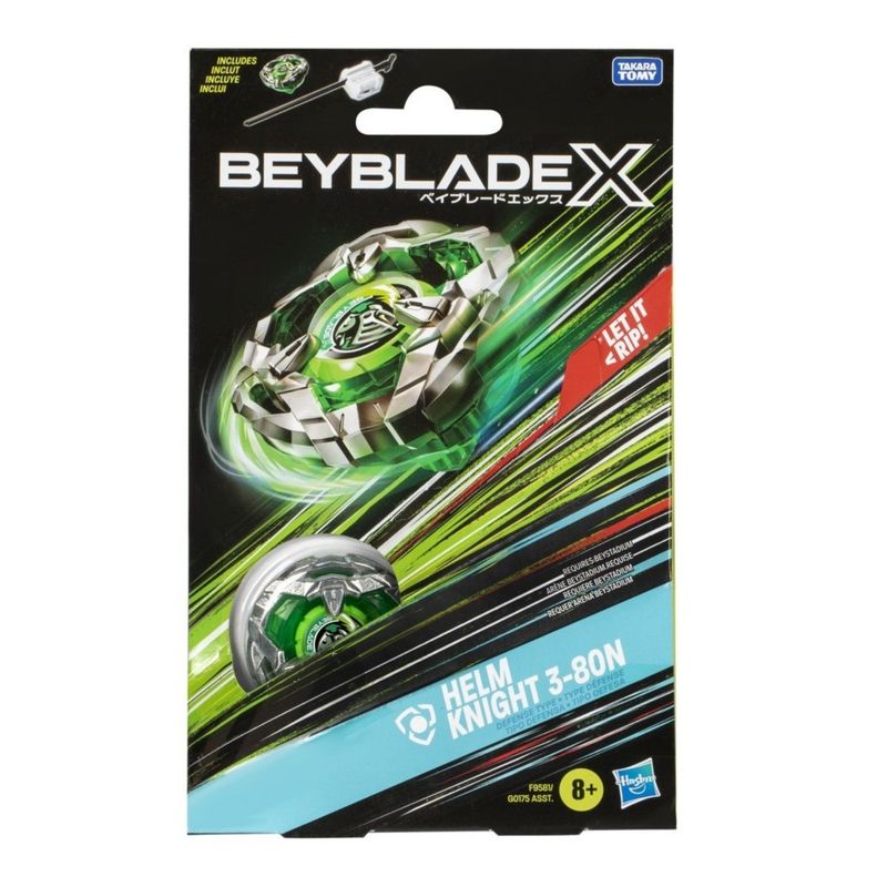 BEYBLADE - Beyblade X Kit Inicial Helm Knight
