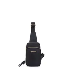 GACEL - Cartera - Bandolera Pequeña - - Negro