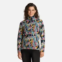 HAKA HONU - Polerón Mujer Asegurao Print Malva