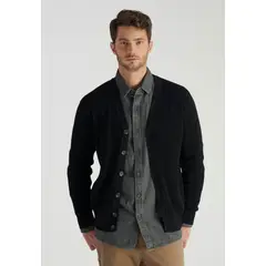 NEW MAN - Cardigan Oviedo Heritage Negro Newman