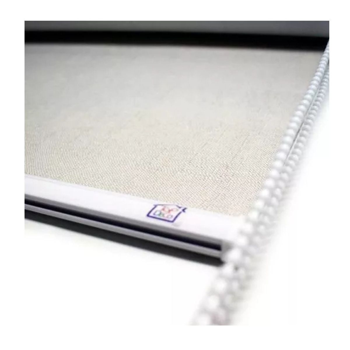 TODODESCUENTO - Cortina Roller Blackout Textura 90x240cm - Lino