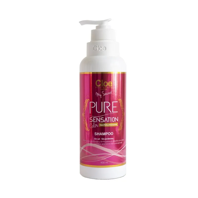 CLOE - Shampoo Pure Sensation Color Cabello Tinturado 400ml Cloe