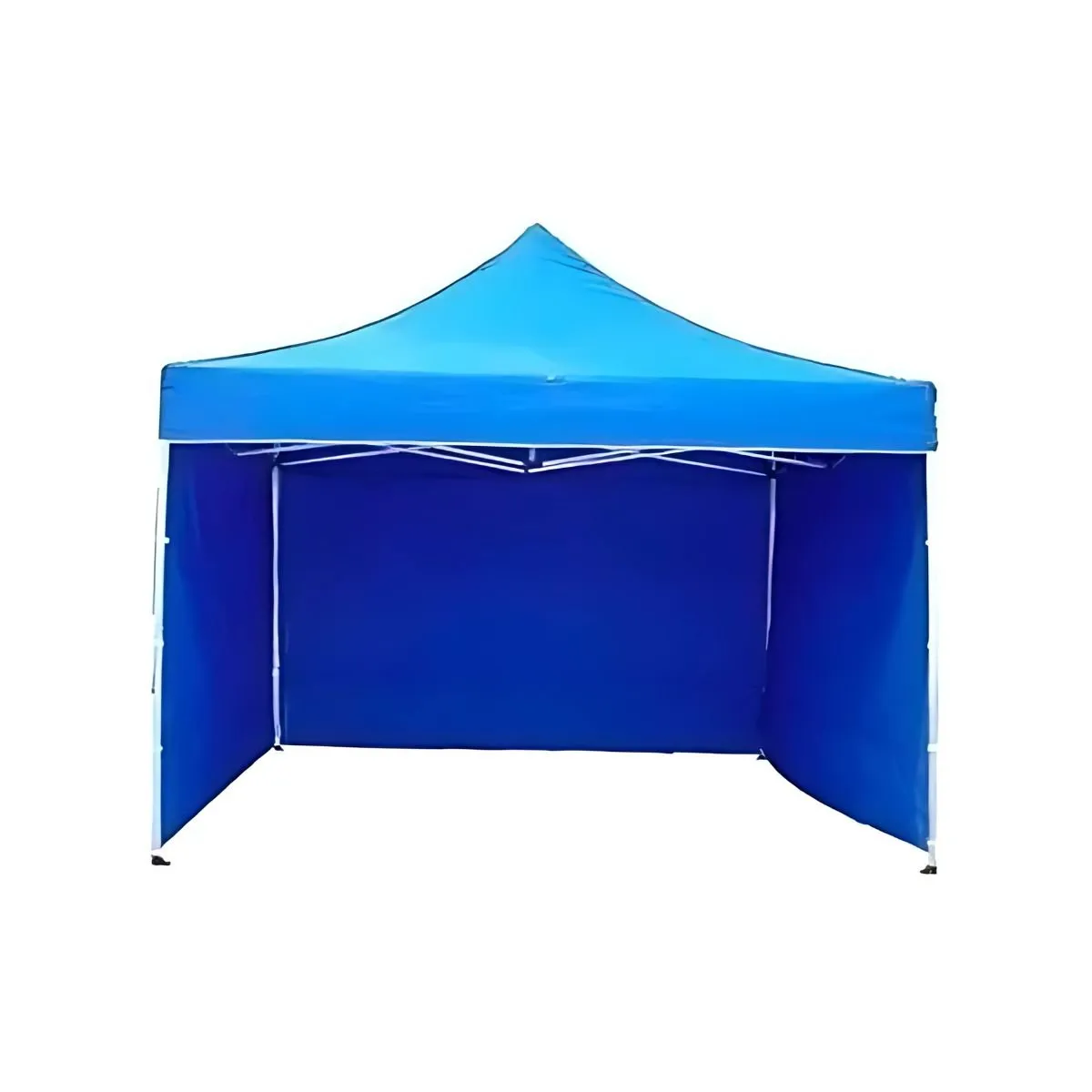 TODODESCUENTO - Toldo Con Pared 3x3mts, Arma Fácil,  , Azul, Plegable