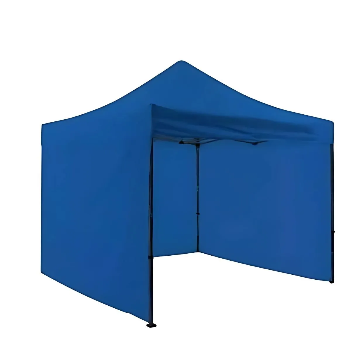 TODODESCUENTO - Toldo Con Pared 3x3mts, Arma Fácil,  , Azul, Plegable