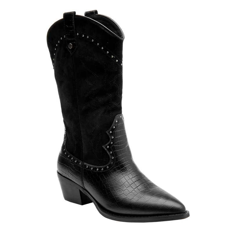 ZAPPA - Bota Vaquera Mujer Negro Zappa