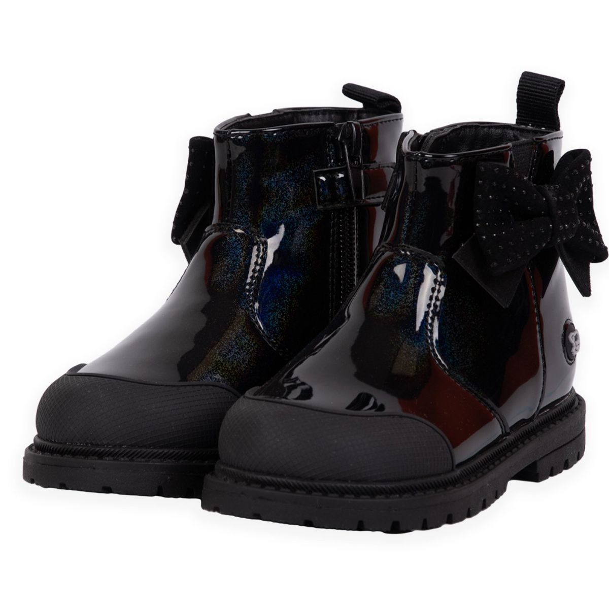 PILLIN - Botin Bebe Niña(PZB309-25NEG)