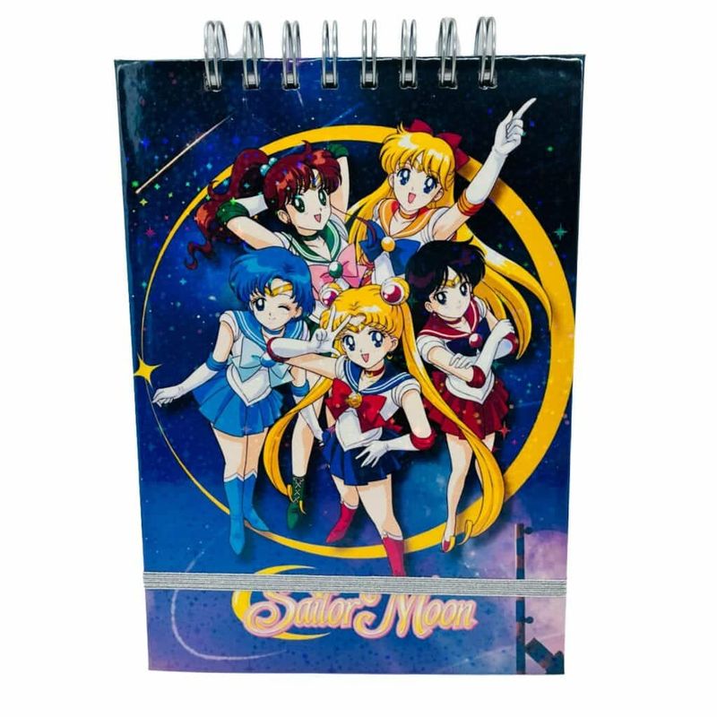 GENERICO - Croquera A5 80 Hojas Lisas Blancas Sailor Moon