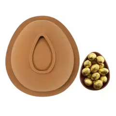 PASTELERIUSCL - Molde Silicona Reposteria Molde Para Chocolate Huevo Pascua