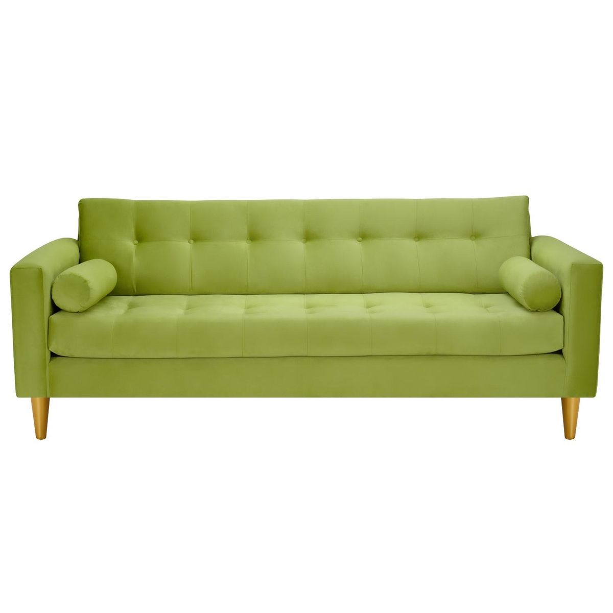 BODEVIR - Sofa Retro 3CG+2C Felpa 01 Pistacho