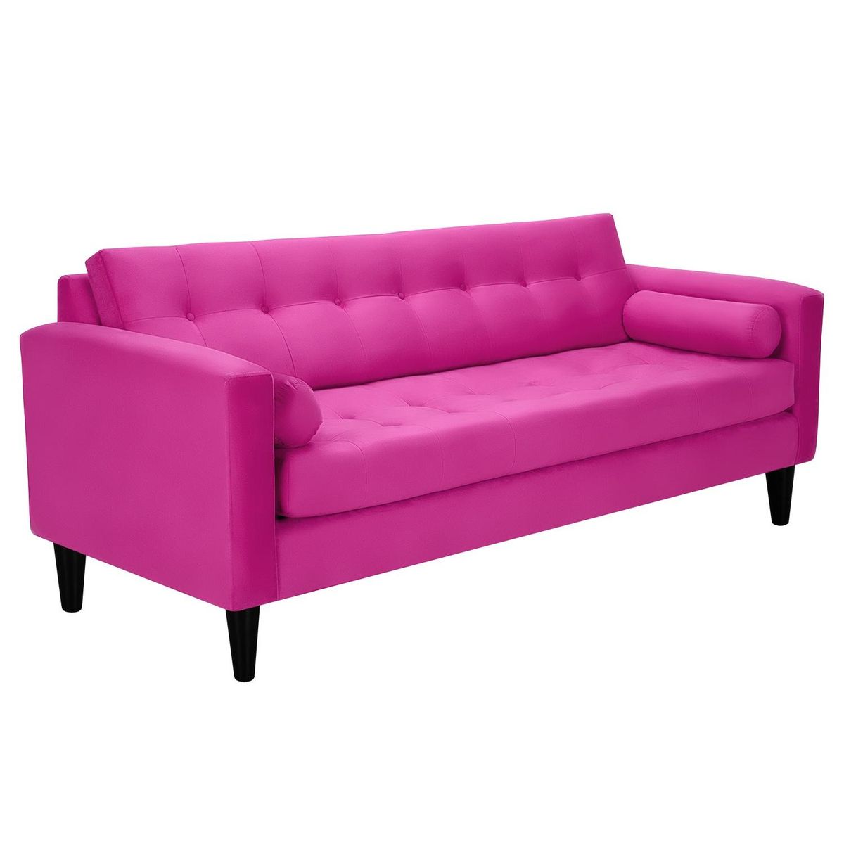 BODEVIR - Sofa Retro 3CG Felpa 00 Fucsia