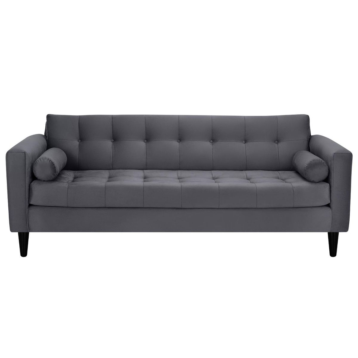 BODEVIR - Sofa Retro 3CG Felpa 00 Gris