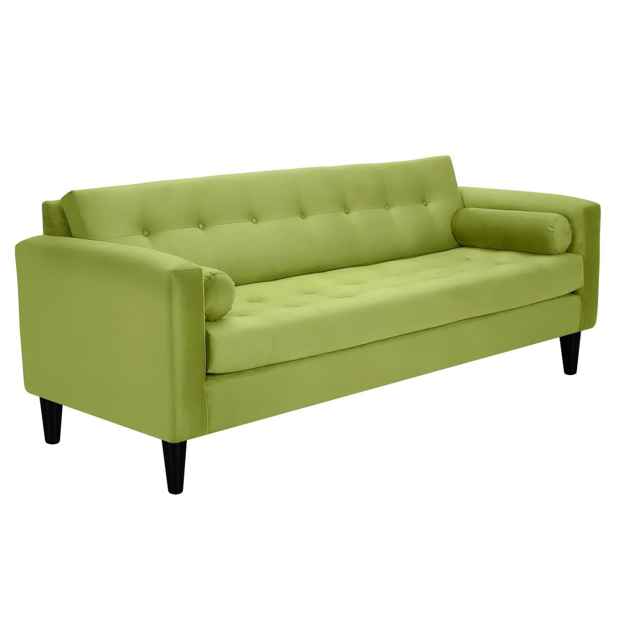 BODEVIR - Sofa Retro 3CG Felpa 00 Pistacho