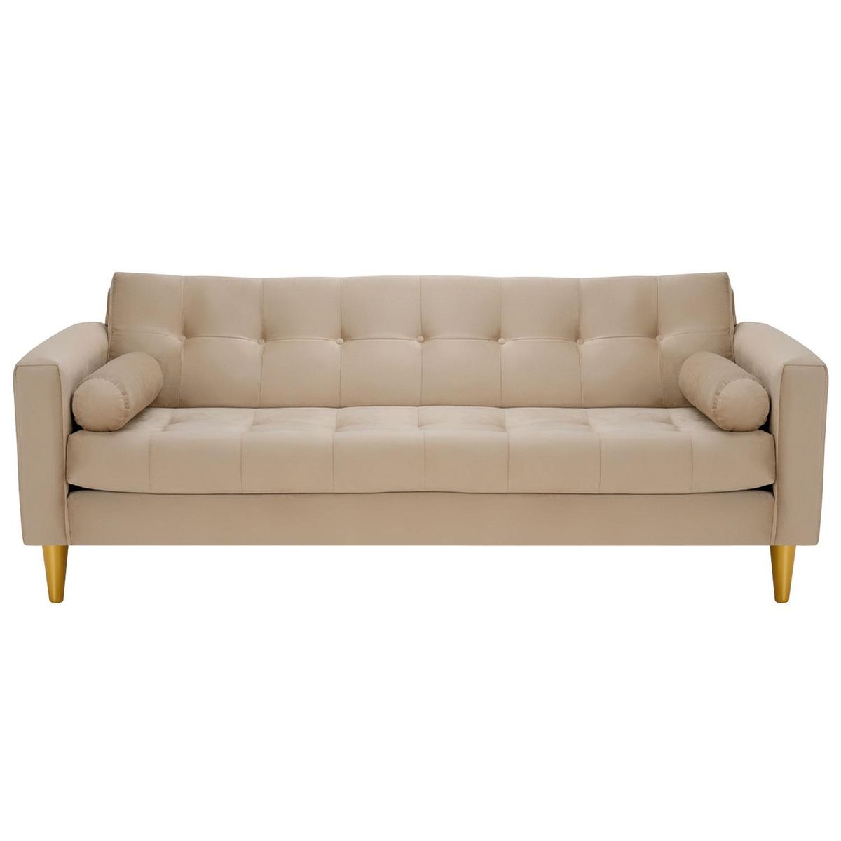 BODEVIR - Sofa Retro 3CG Felpa 01 Beige