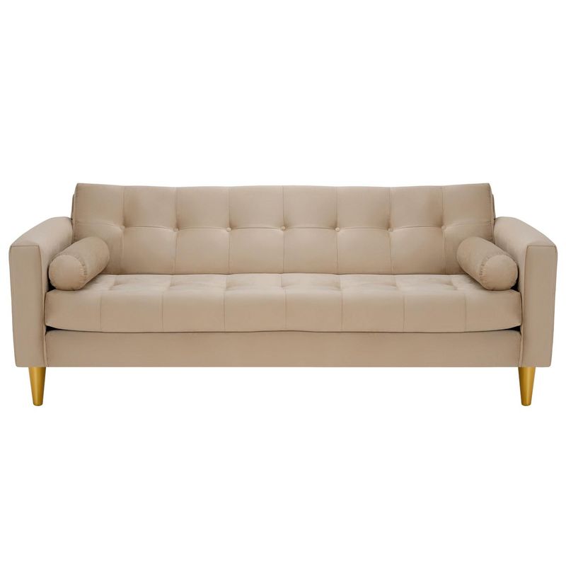 BODEVIR - Sofa Retro 3CG Felpa 01 Beige