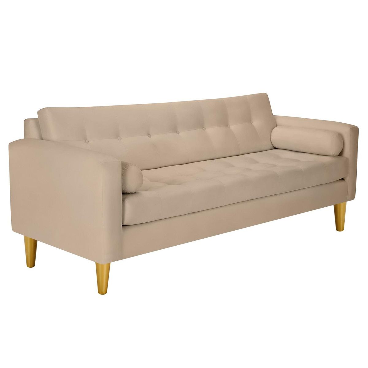 BODEVIR - Sofa Retro 3CG Felpa 01 Beige