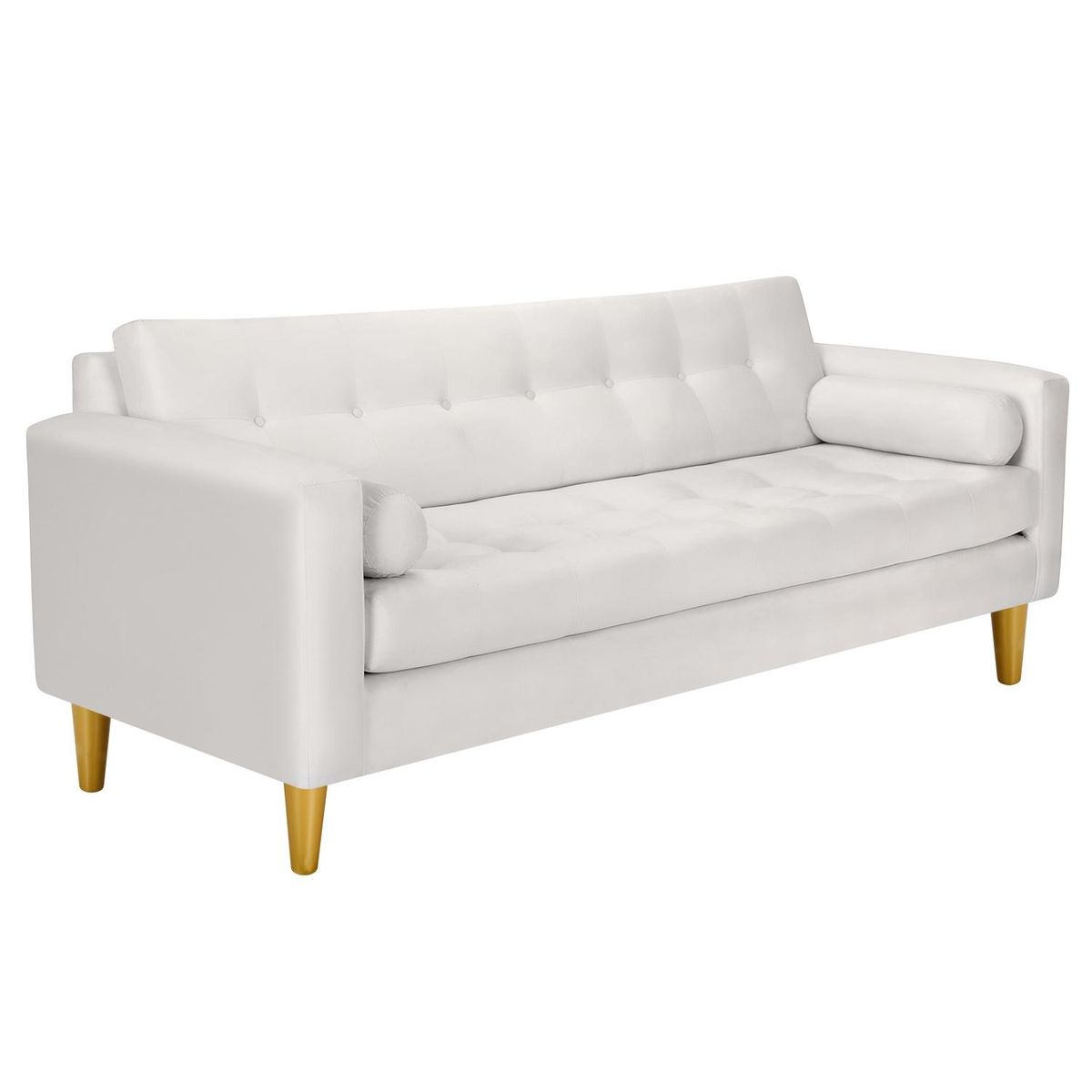 BODEVIR - Sofa Retro 3CG Felpa 01 Crudo
