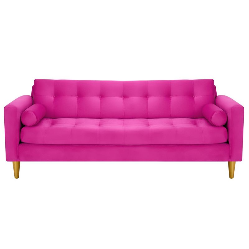 BODEVIR - Sofa Retro 3CG Felpa 01 Fucsia