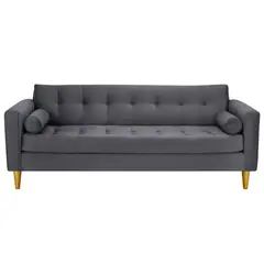 BODEVIR - Sofa Retro 3CG Felpa 01 Gris