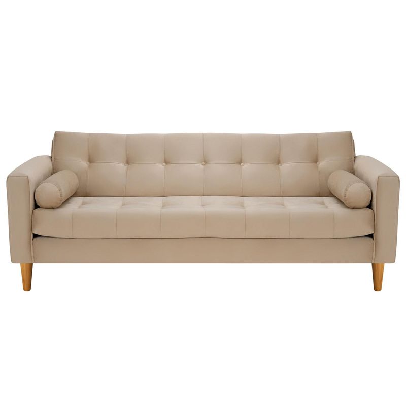 BODEVIR - Sofa Retro 3CG Felpa 04 Beige