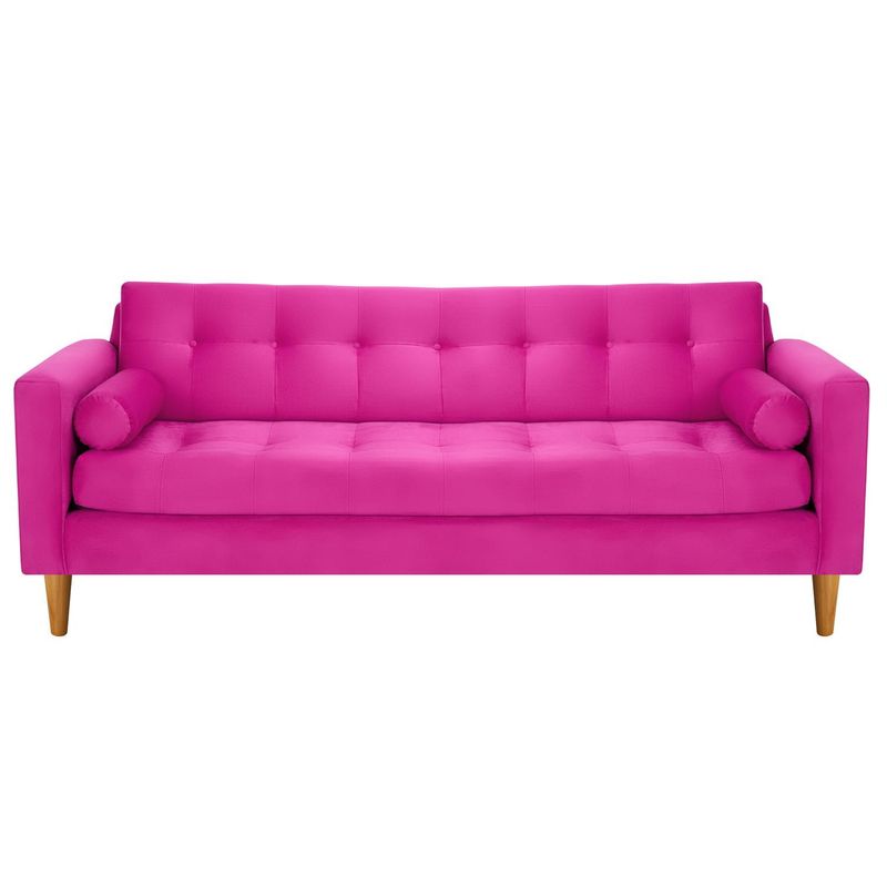 BODEVIR - Sofa Retro 3CG Felpa 04 Fucsia